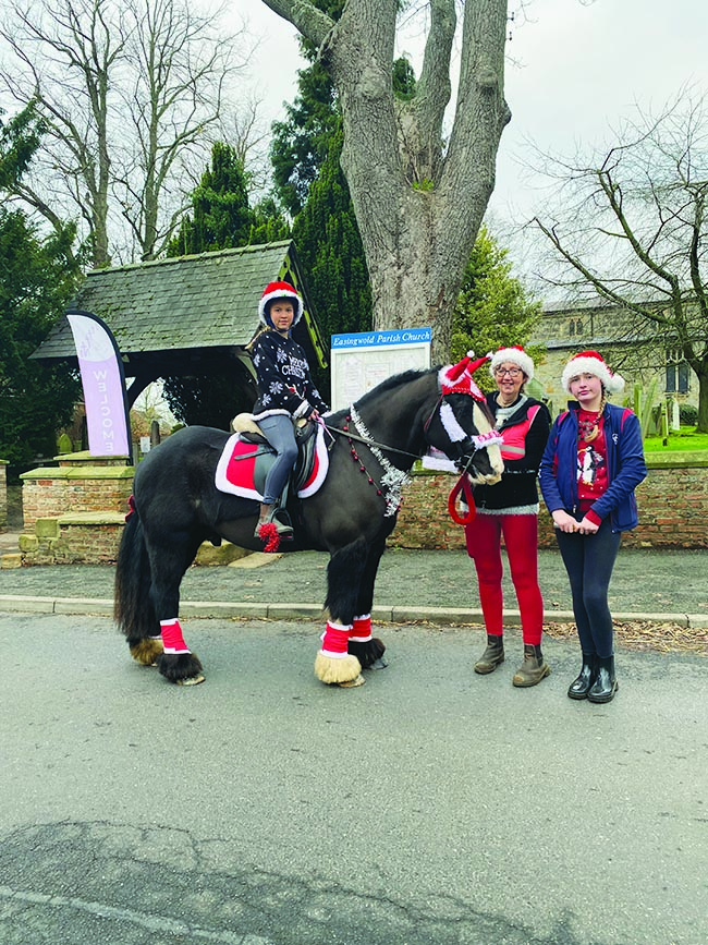 Yogi the Christmas Pony report...as featured in The Easingwold Advertiser & Weekly News 10th January, 2026